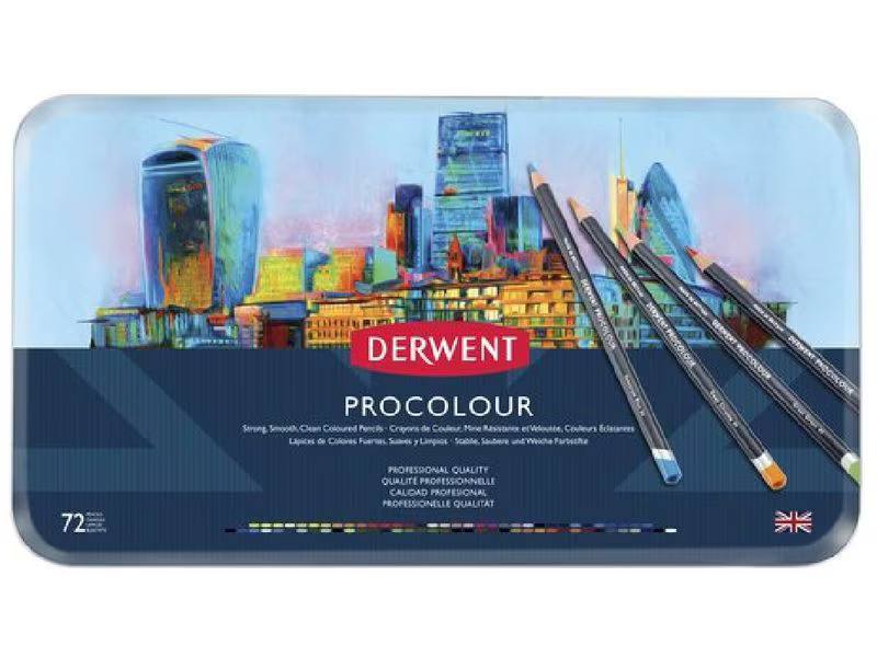 Derwent Farbstifte Procolour 72-teilig