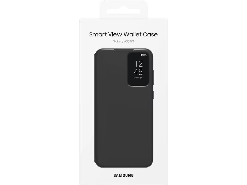 Samsung Book Cover Smart View Galaxy A35 5G Schwarz