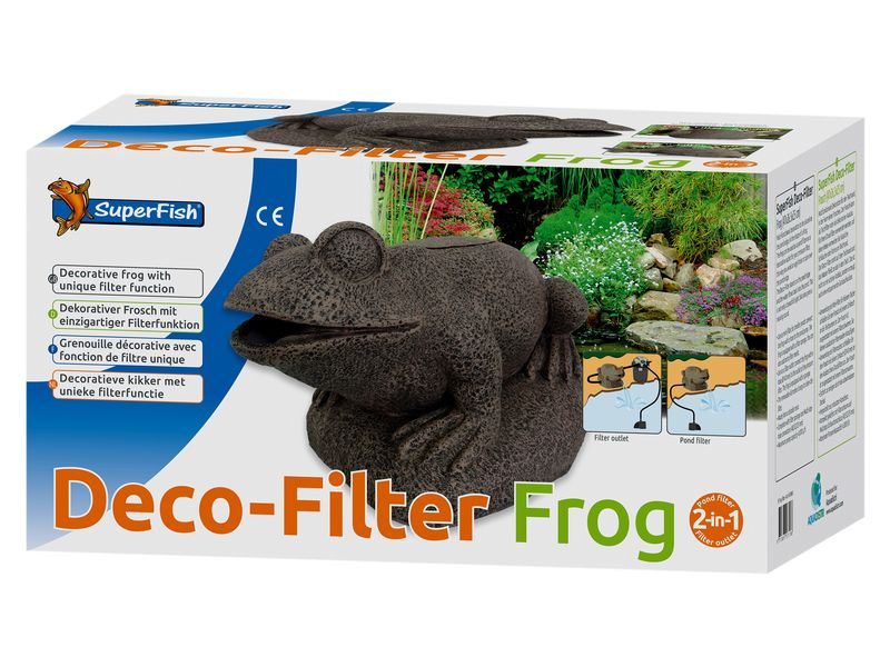 SuperFish Deko-Filter Frosch
