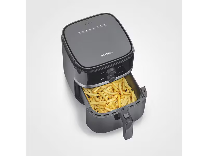 Severin Heissluft-Fritteuse FR 2452 5 l, Schwarz