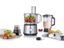 Severin Food Processor KM 3892 Schwarz/Silber
