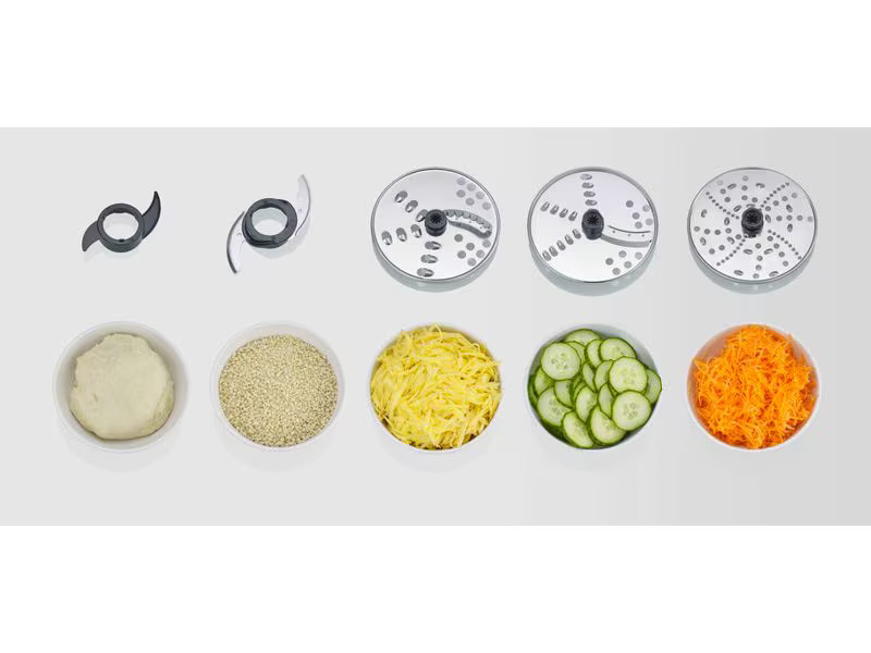 Severin Food Processor KM 3892 Schwarz/Silber