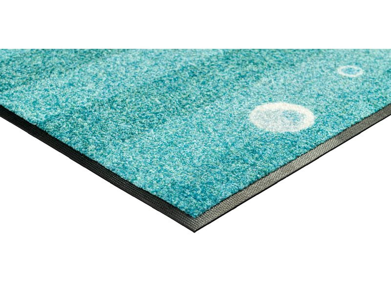 wash+dry Fussmatte Turtle Splash 50 cm x 75 cm