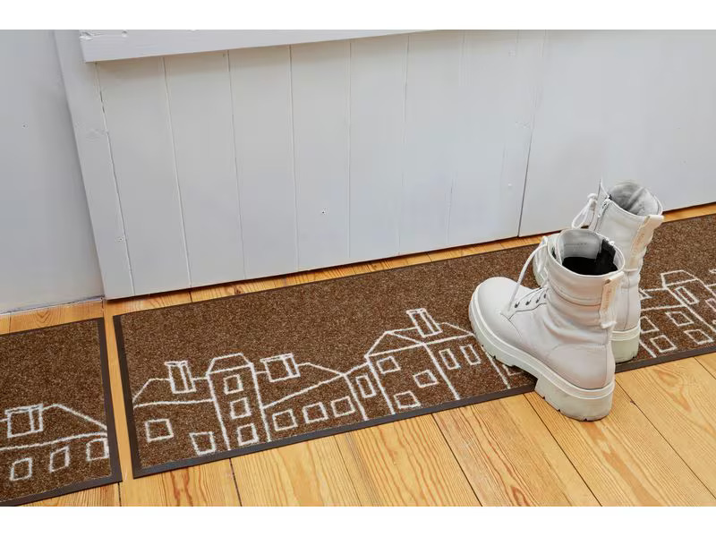 wash+dry Fussmatte Line City 35 cm x 120 cm