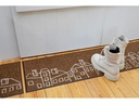 wash+dry Fussmatte Line City 35 cm x 120 cm