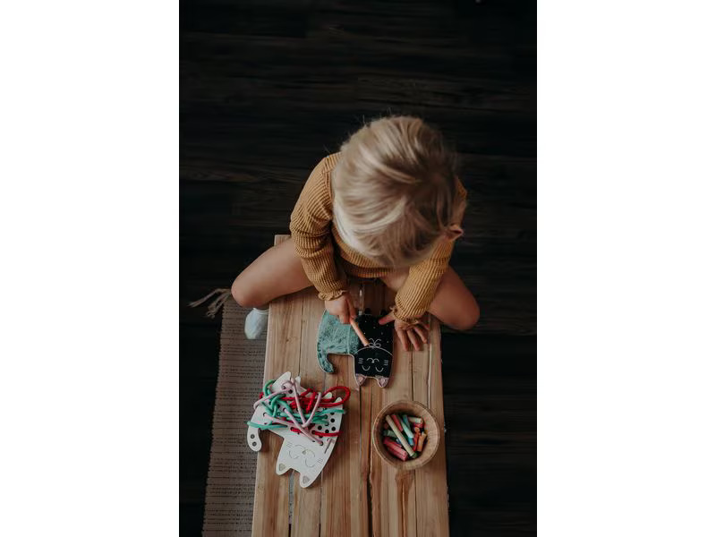 Milin Kreidetafel Katze FSC-Holz