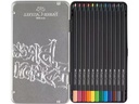 Faber-Castell Farbstifte Black Edition 12 Stück