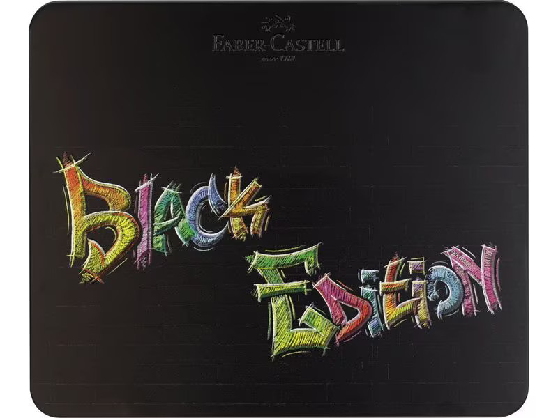 Faber-Castell Farbstifte Black Edition 100 Stück