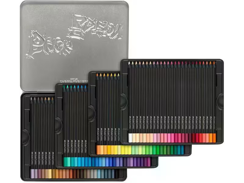 Faber-Castell Farbstifte Black Edition 100 Stück