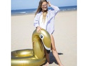 Swim Essentials Schwimmring Gold Swan 95 cm