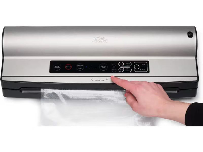 Solis Vakuumiergerät Vac Prestige Maxi Grau