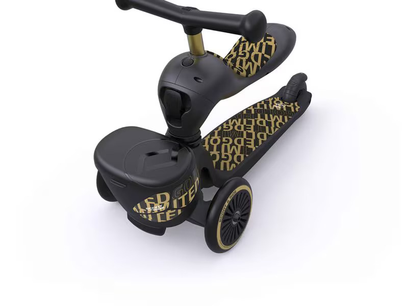 Scoot and Ride Highwaykick 1 Gold/Schwarz