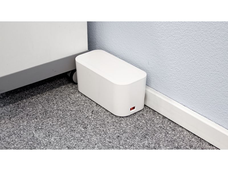 STEFFEN Kabelbox 5xT13 mit Schalter, Weiss