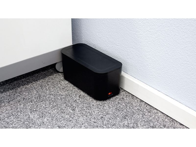 STEFFEN Kabelbox 5xT13 mit Schalter, Schwarz