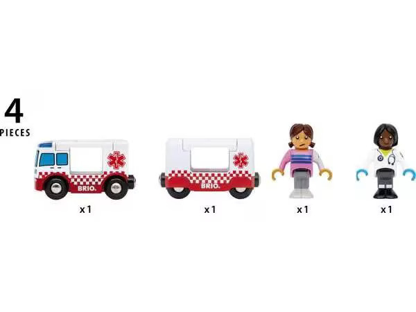 BRIO BRIO World Rescue Ambulance