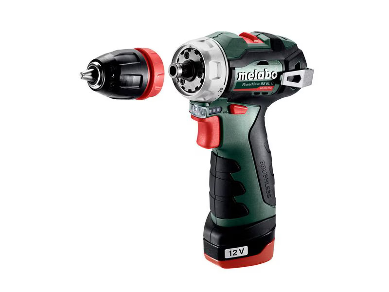 Metabo Akku-Bohrschrauber Powermaxx BS BL Q, 12 V, Kit