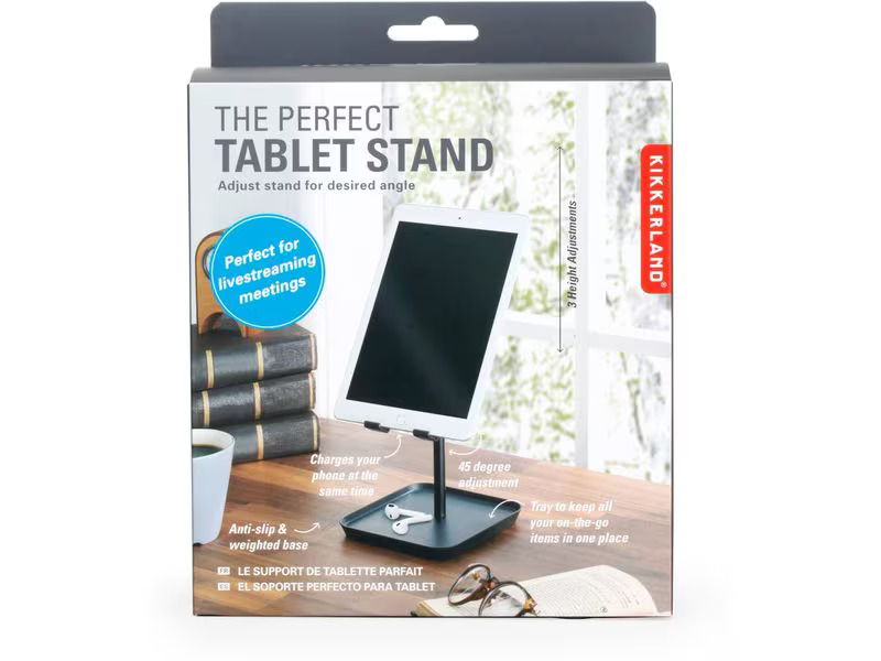 Kikkerland Smartphone- Halter 26 cm, Schwarz