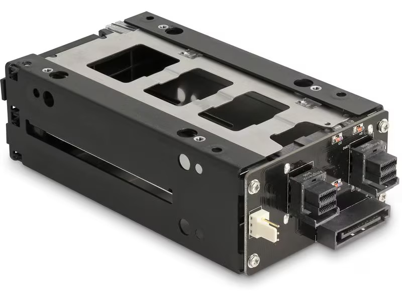 Delock Wechselrahmen Slim Bay U.2 NVMe 5.25