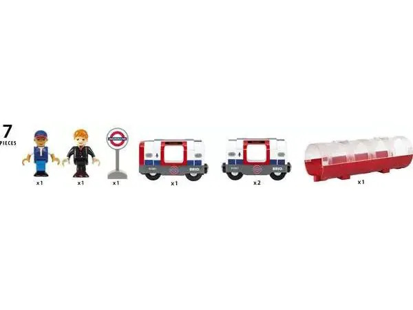 BRIO BRIO World London Underground Trains