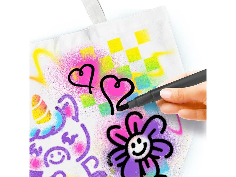 Canal Toys Bastelset Airbrush Art Fashion Design Kit