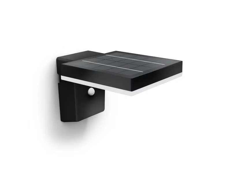 Philips Zonal UE Wandleuchte Solar SQ schwarz 3000K