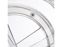 relaxdays Kühlschrankorganizer 530 g, 1 Stück, Transparent