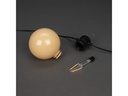 Konstsmide Lichterkette Solar Globe, 10 LEDs, Mehrfarbig