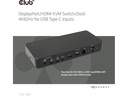 Club 3D Dockingstation CSV-1585 DisplayPort/HDMI KVM