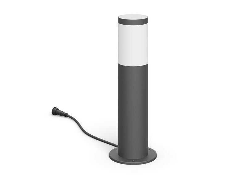 Philips Outdoor Niedervolt Utrecht Sockelerweiterung 2700K anthrazit