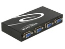 Delock VGA-Switchbox 4 Port ohne Audio