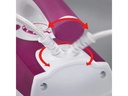 Severin Dampfbügeleisen BA 3243 Violett/Weiss