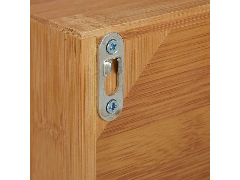 relaxdays Teebeutel-Box Braun