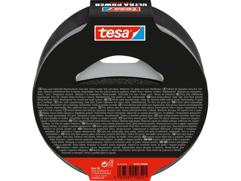 tesa Gewebeband Ultra Power Extreme, 25 m x 50 mm