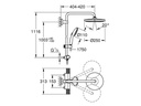 GROHE Duschsystem Vitalio Start System 250