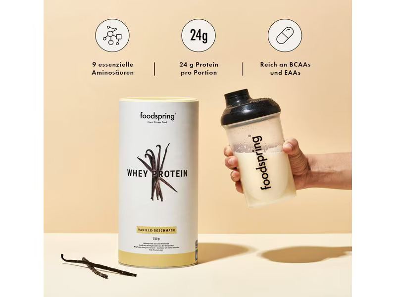 Foodspring Pulver Whey Protein Kokos 750 g