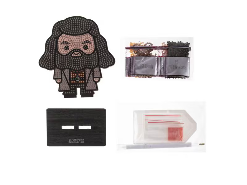 CRAFT Buddy Bastelset Crystal Art Buddies Rubeus Hagrid