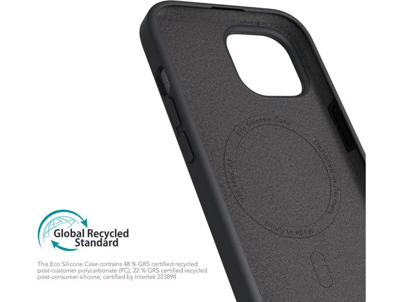 Vonmählen Back Cover Eco Silicone iPhone 15 Plus Navy