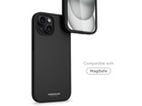 Vonmählen Back Cover Eco Silicone iPhone 15 Plus Black