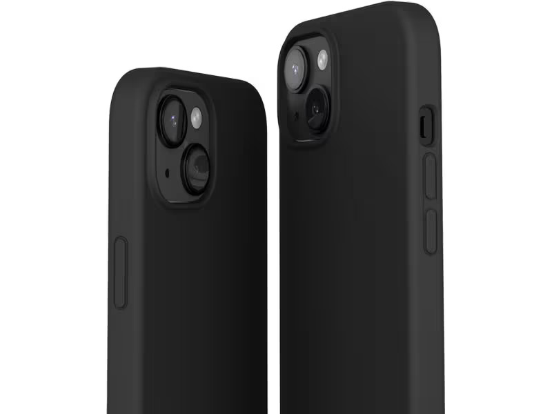 Vonmählen Back Cover Eco Silicone iPhone 15 Plus Black