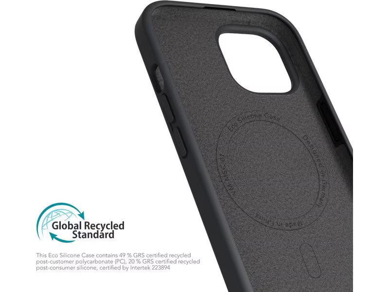 Vonmählen Back Cover Eco Silicone iPhone 15 Navy