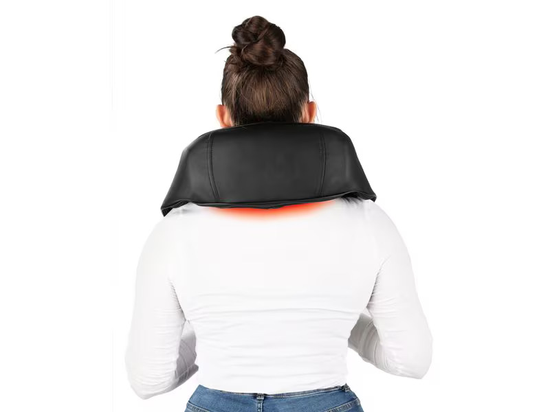 VITALmaxx Nacken-Massagekissen 12 V, Schwarz