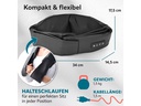 VITALmaxx Nacken-Massagekissen 12 V, Schwarz