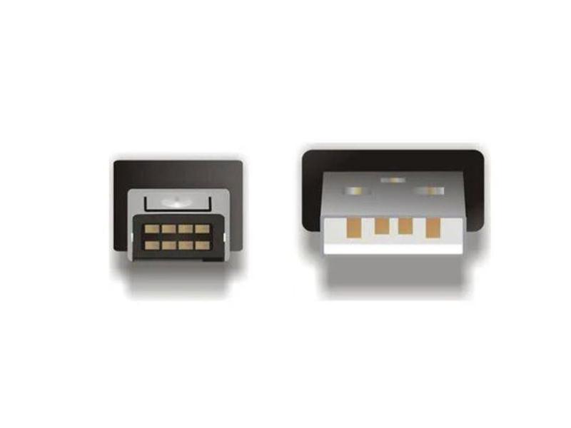 Delock USB 2.0-Kabel A - Mini-B  4pin Hirose 1.5 m