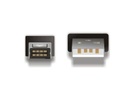 Delock USB 2.0-Kabel A - Mini-B  4pin Hirose 1.5 m