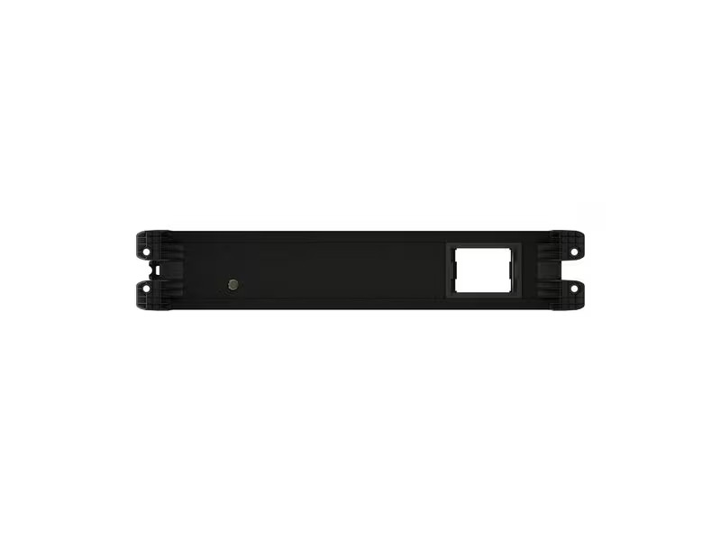 Max Hauri Steckdoseneinheit CUBO 2x T13, USB-A/C, Leermodul Schwarz