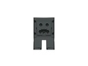 Max Hauri Steckdoseneinheit CUBO 2x T13, USB-A/C, Leermodul Schwarz
