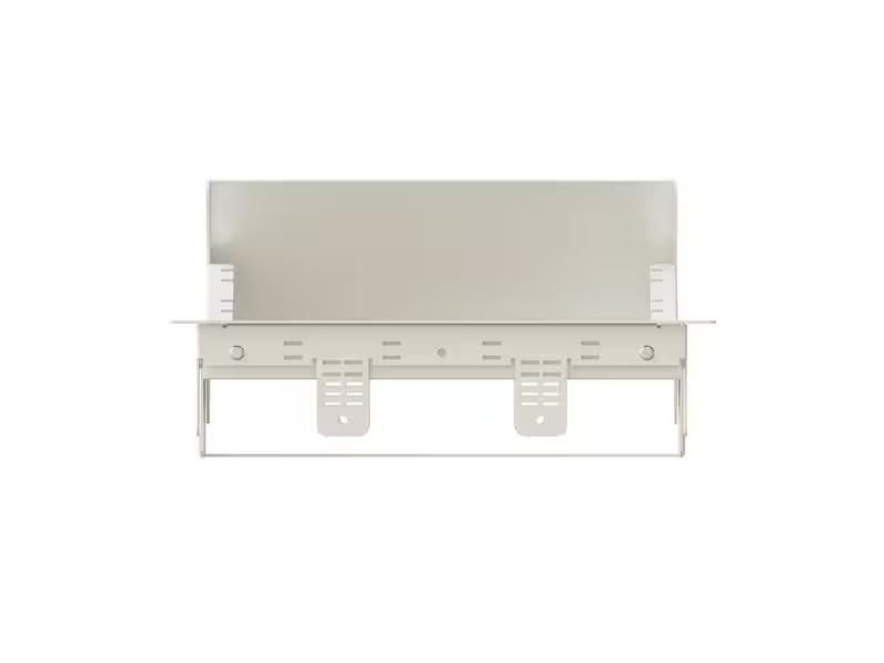 Max Hauri Einbaurahmen BOX S 3-Fach Weiss