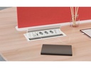 Max Hauri Einbaurahmen BOX S 3-Fach Weiss