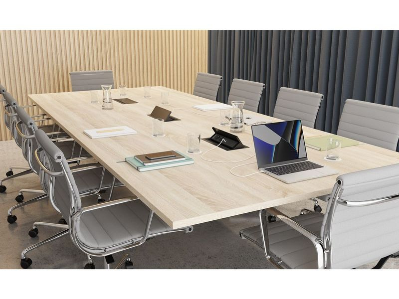 Max Hauri Einbaurahmen BOX S 3-Fach Weiss
