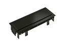 Max Hauri Einbaurahmen BOX L 6-Fach, Schwarz